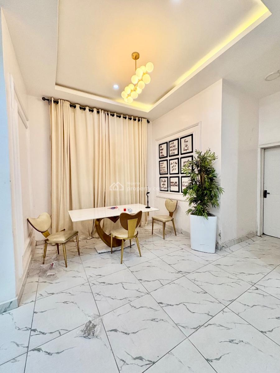 Very Spacious Fully Furnished 4 Bedroom Duplex with Snooker, Near The Orchid Roundabout, Lekki, Lagos, Semi-detached Duplex for Rent