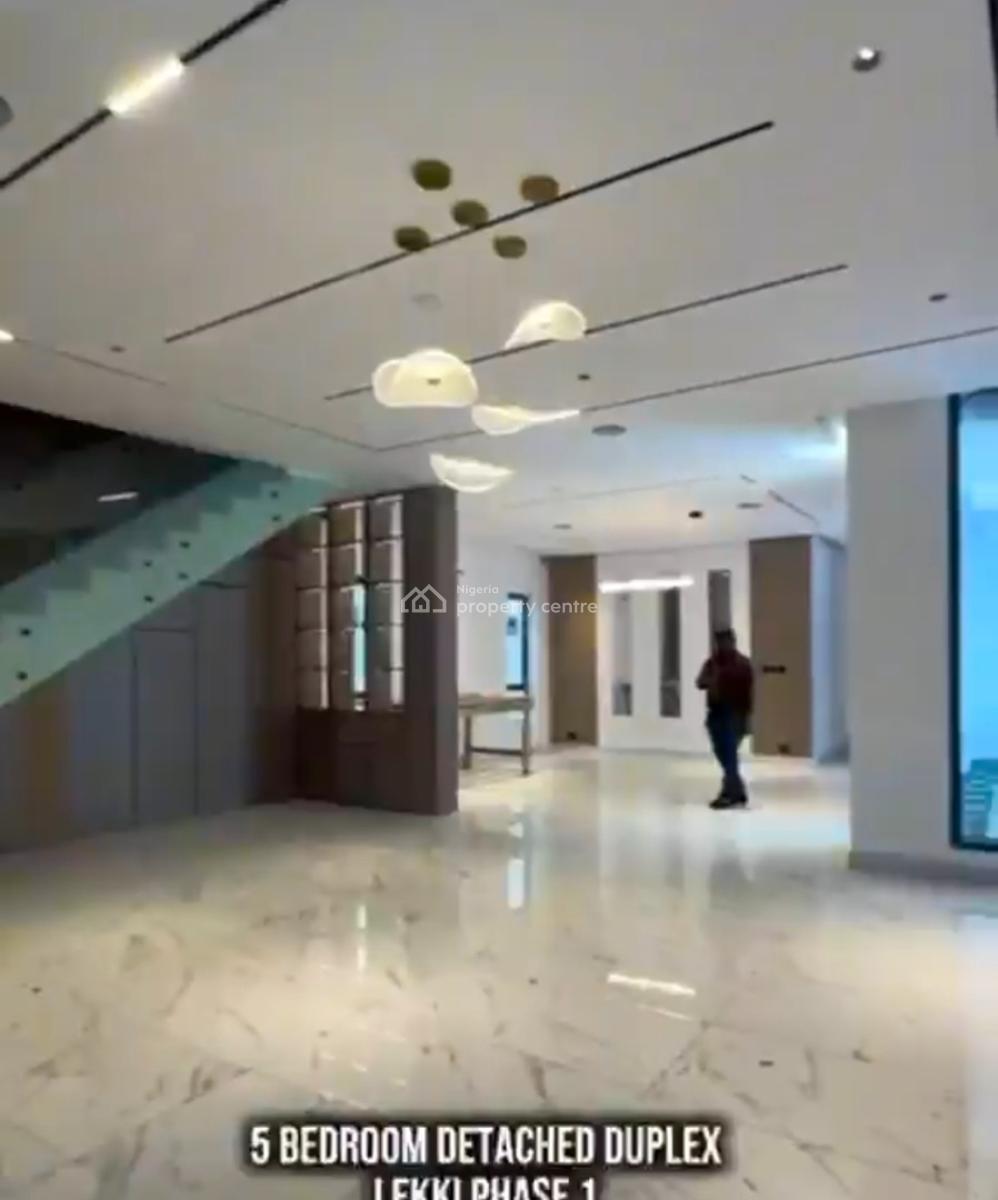 5 Bedroom Fully Detached Duplex Is Crafted for Elegance, Comfort, and, Lekki Phase 1, Lekki, Lagos, Detached Duplex for Sale