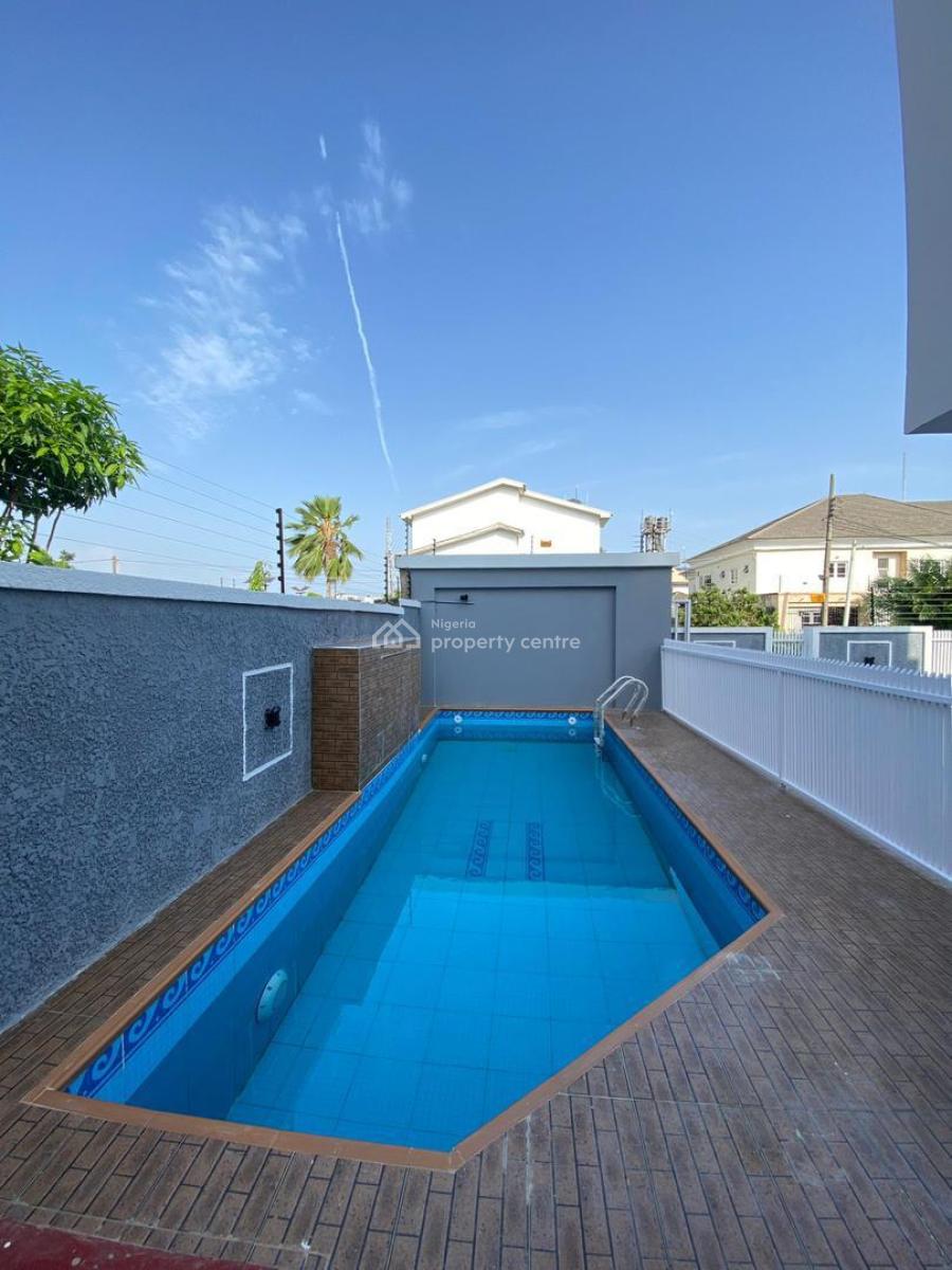 Expansive 5 Bedroom Detached Duplex + Bq, Pool, Cinema, & Rooftop, Lekki Phase 1, Lekki, Lagos, Detached Duplex for Sale
