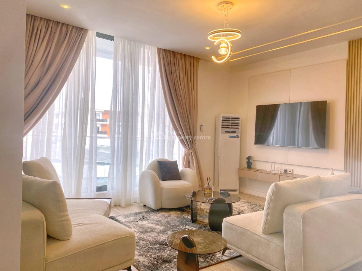 Newly Launched 2 Bedroom Apartment with Snooker, Swimming Pool Balcony, Ikate, Lekki, Lagos, Flat / Apartment Short Let