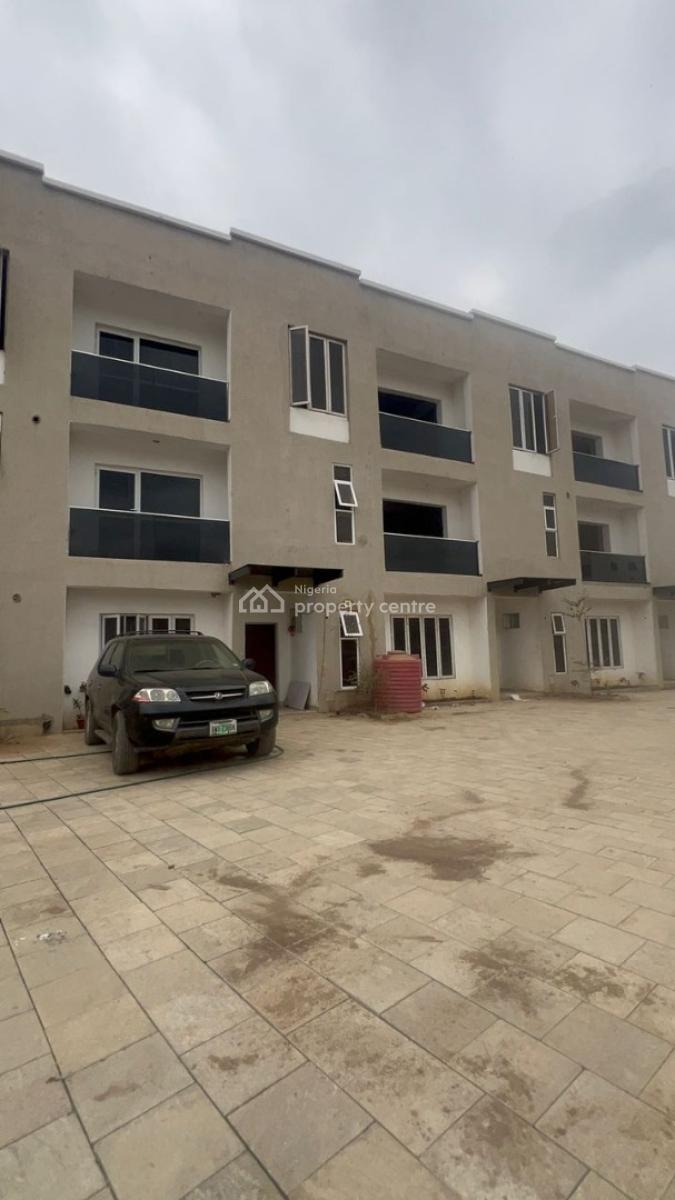 Well Built 4 Beds Terrace Duplex with Bq and Swimming Pool, Gilmore, Jahi, Abuja, Terraced Duplex for Sale