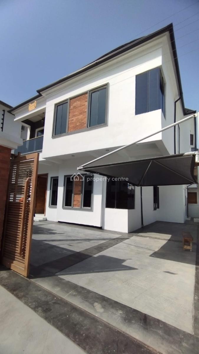 Very Massive 5 Bedroom Fully Detached Duplex with a Bq and a Gatehouse, Before Orchid General Hospital, Lekki, Lagos, Detached Duplex for Rent