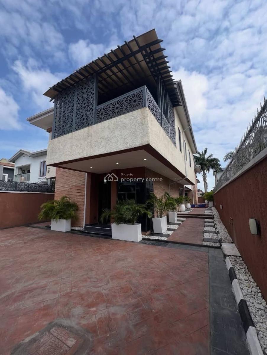 5-bedroom Fully Detached House with Bq, Swimming Pool, Lekki Phase 1, Lekki, Lagos, Detached Duplex for Rent