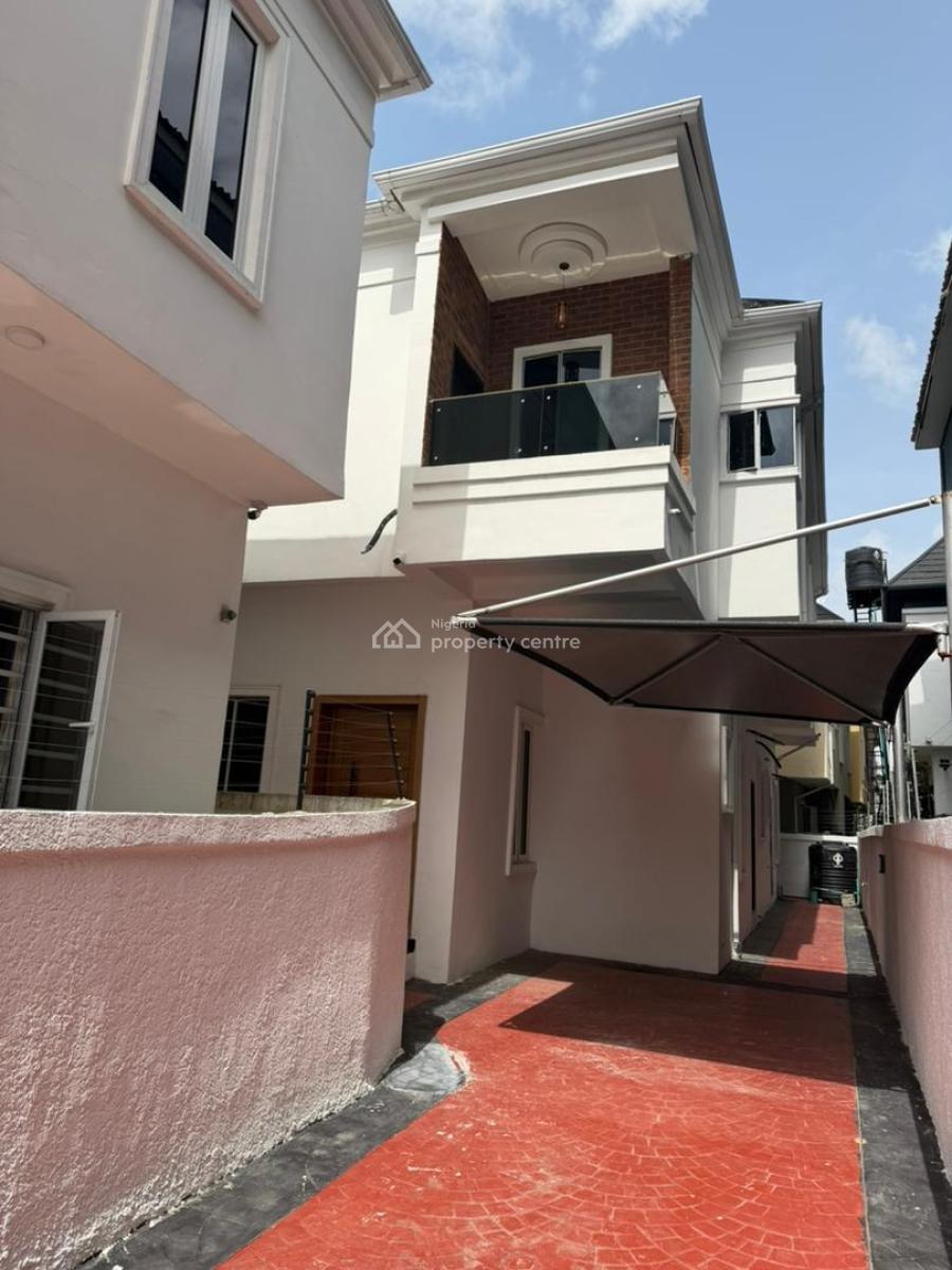 Lovely 4 Bedroom Semi Detached Duplex with a Room Bq, Chevron Toll Gate, Lekki, Lagos, Semi-detached Duplex for Sale