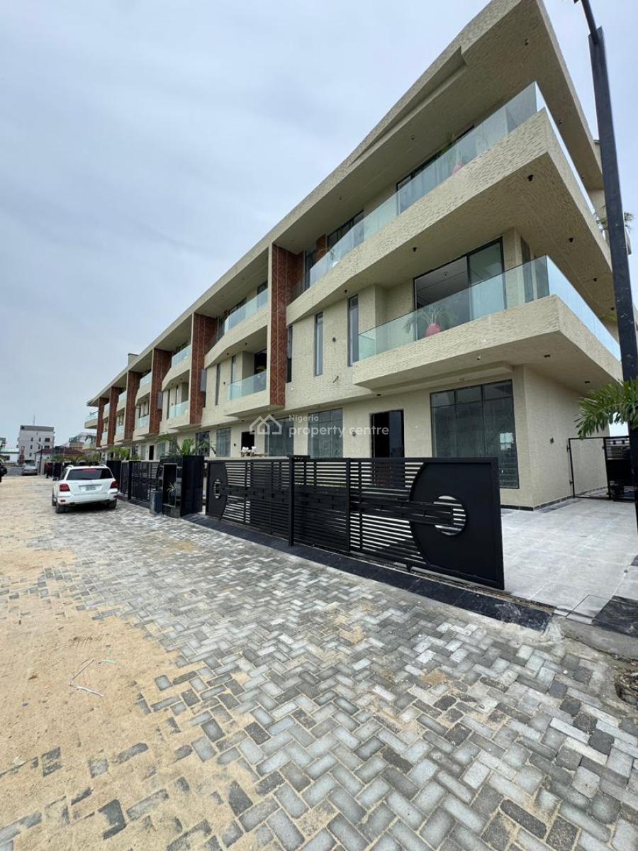 Spacious 5 Bedroom Self-compound Terrace Duplex with Bq, Situated in a Secure and Highly Sought-after Area., Lekki Phase 1, Lekki, Lagos, Terraced Duplex for Sale