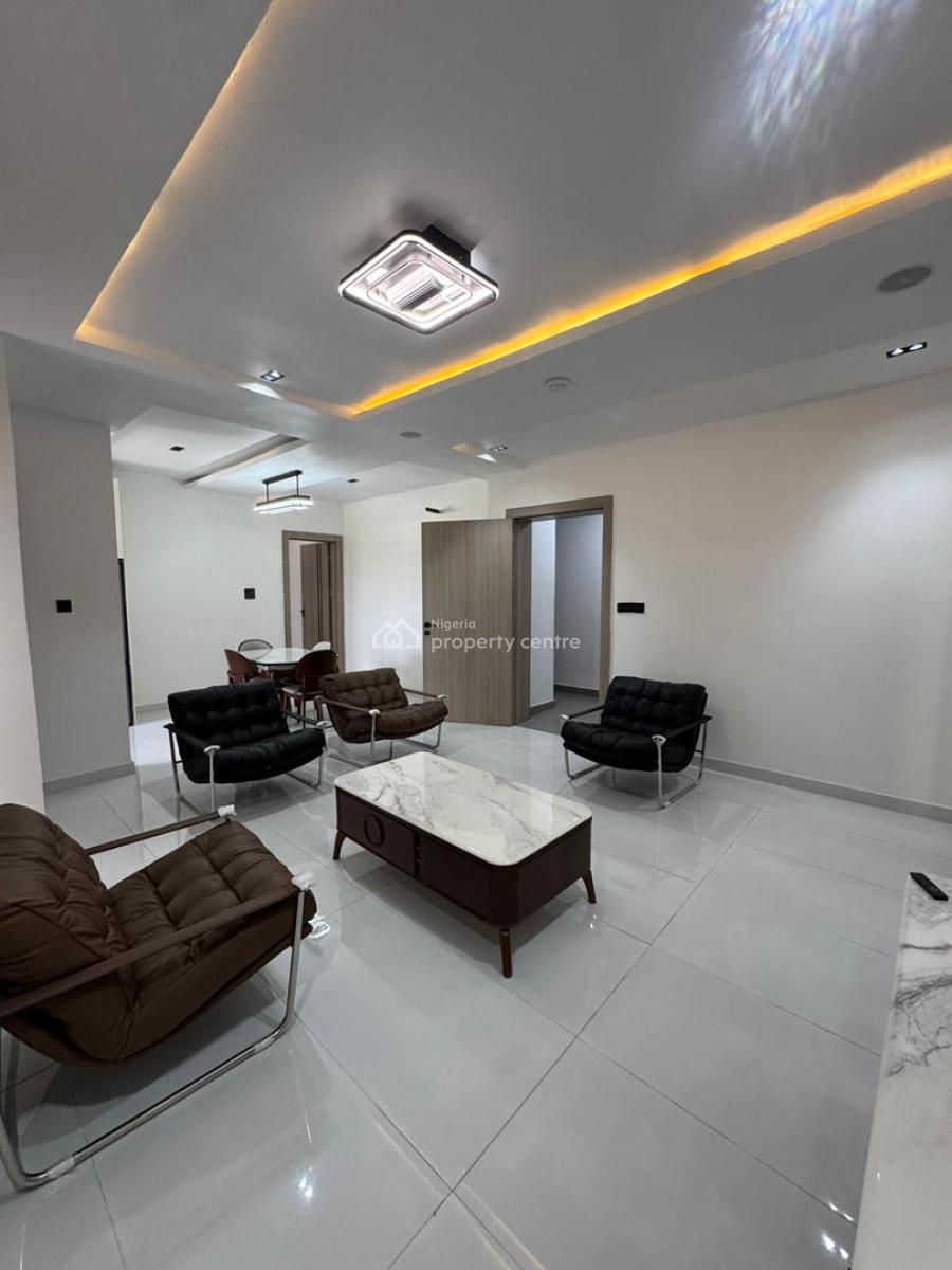 Lovely 3 Bedroom Furnished Apartment W/ Solar, Elevator, Gym, Pool, Lekki Phase 1, Lekki, Lagos, Flat / Apartment for Sale