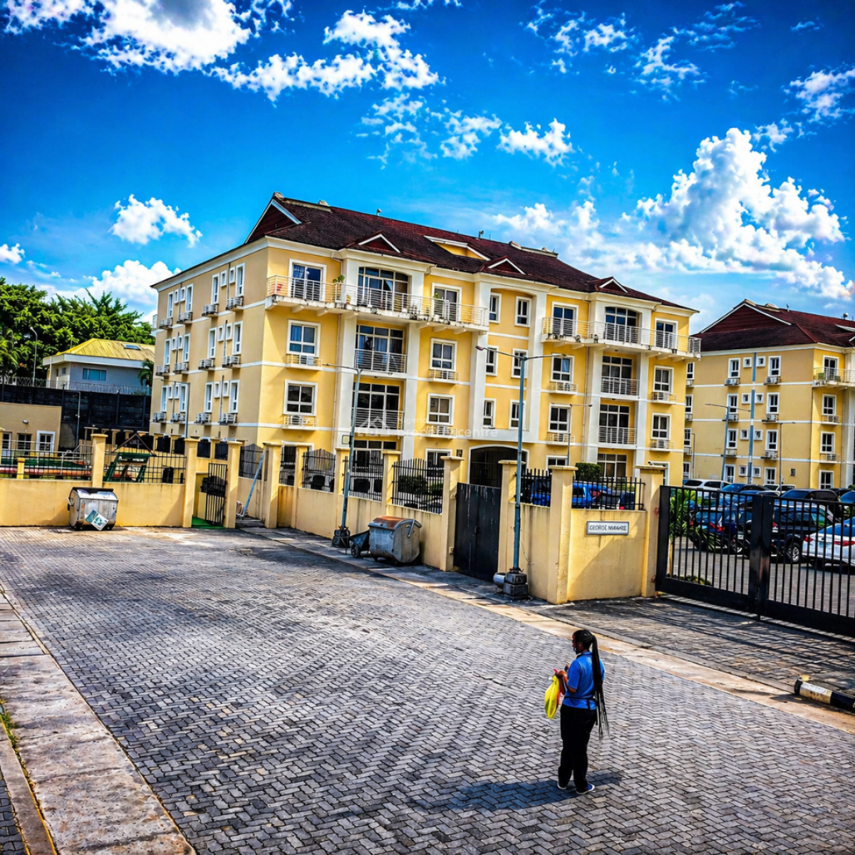 Luxury 3 Bedroom Pent Floor with 24hrs Electricity and Elevator, Chevron Drive ( Cromwell Estate ), Lekki, Lagos, Terraced Duplex for Rent