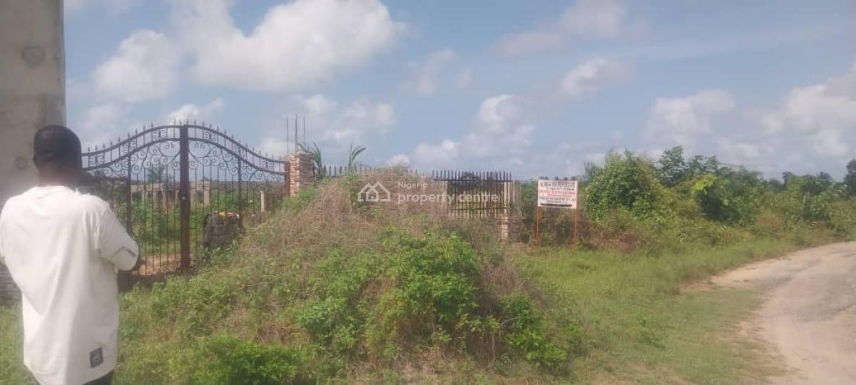 Government Approved Fenced Estate Strategically Facing Road, Okuji, Badagry, Lagos, Mixed-use Land for Sale