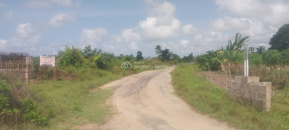 Government Approved Fenced Estate Strategically Facing Road, Okuji, Badagry, Lagos, Mixed-use Land for Sale