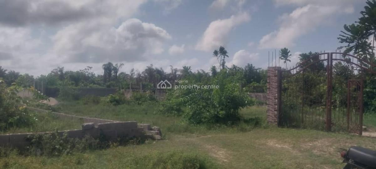 Government Approved Fenced Estate Strategically Facing Road, Okuji, Badagry, Lagos, Mixed-use Land for Sale