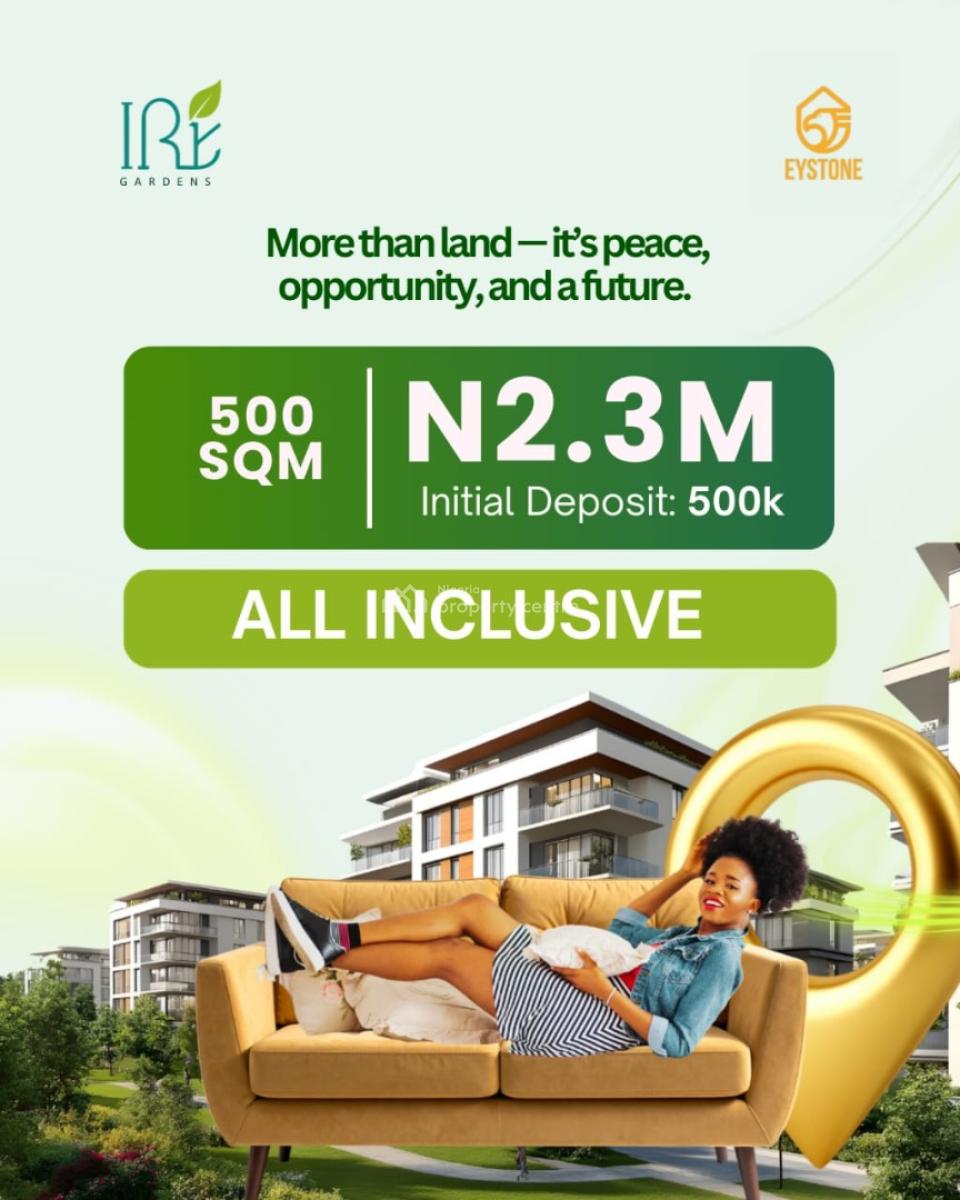 Registered Survey and Deed of Assignment, Ire Gardens, Obafemi Owode, Ogun, Residential Land for Sale