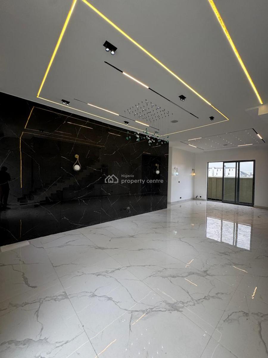 Stunning 5 Bedroom Self Compound Terrace Duplex + Bq, Lekki Phase 1, Lekki, Lagos, Terraced Duplex for Sale