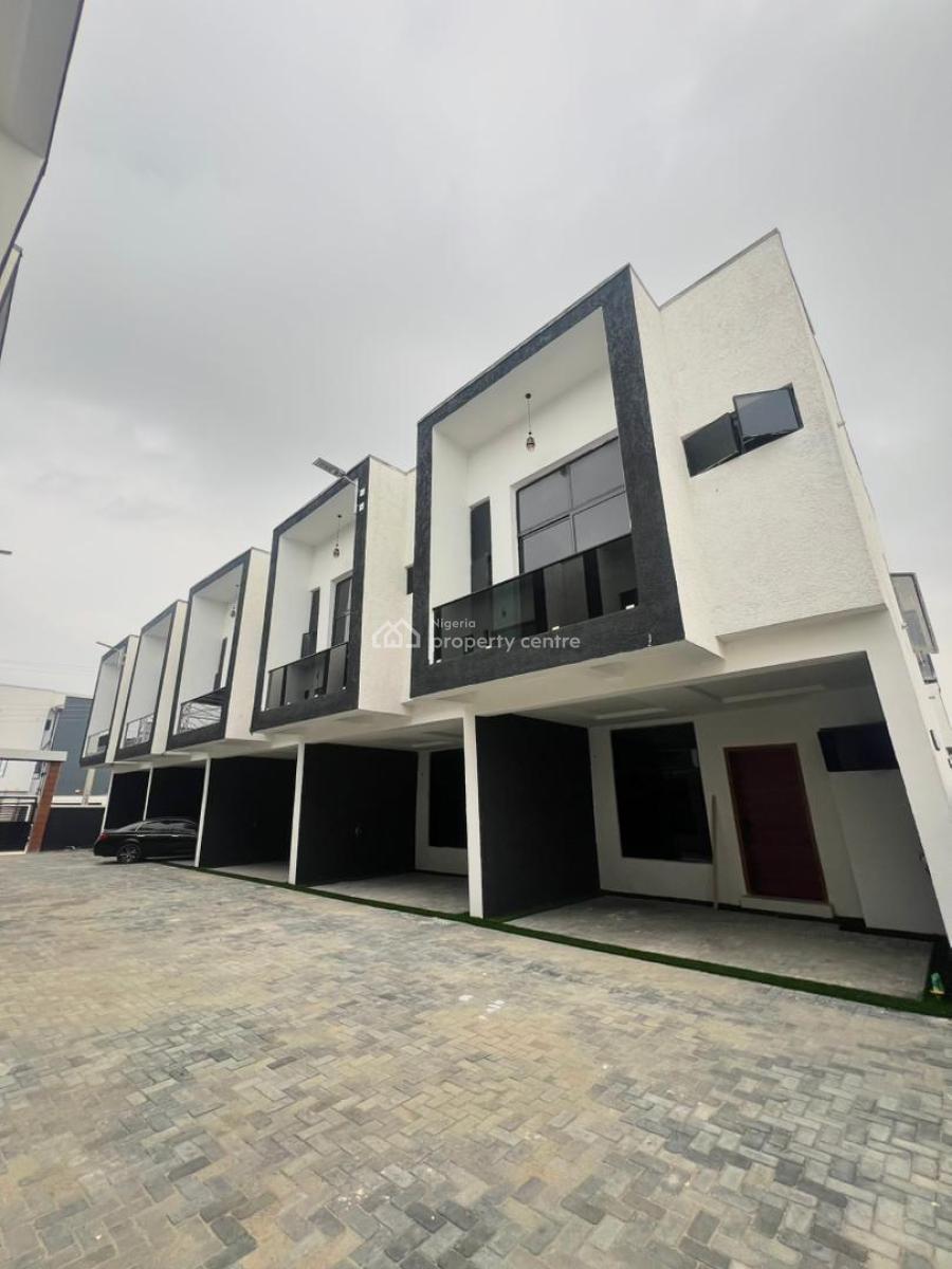 a Spacious 4-bedroom Terrace Duplex Located in a Serene Environment, Ikota, Lekki, Lagos, Terraced Duplex for Rent