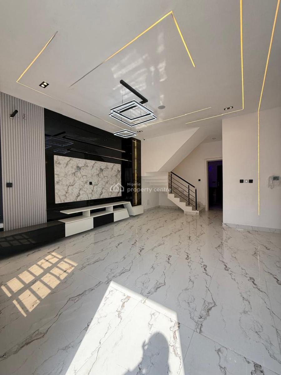 Affordable 4 Bedroom Semi Detached Home with Bq, Ajah, Lagos, Semi-detached Duplex for Sale