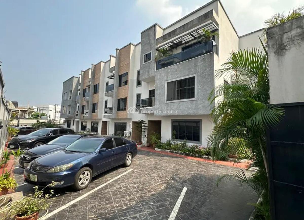 Furnished 4-bedroom Terrace with 1 Bq, Ikoyi, Ikoyi, Lagos, Terraced Duplex for Rent