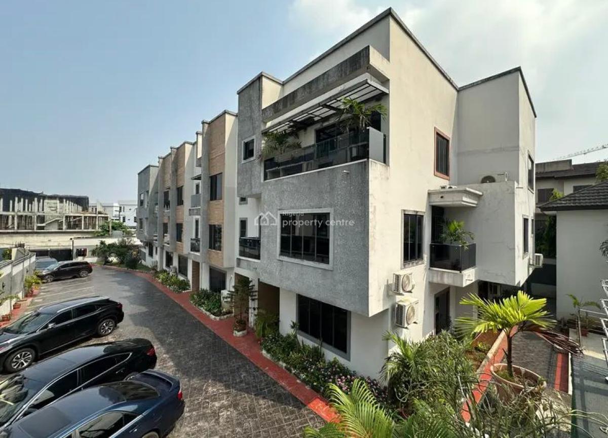 Furnished 4-bedroom Terrace with 1 Bq, Ikoyi, Ikoyi, Lagos, Terraced Duplex for Rent