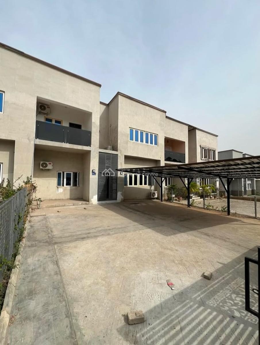 Privately Gated 4 Bedroom Terrace Duplex with Bq, Air Conditioners, Gaduwa, Abuja, Terraced Bungalow for Sale