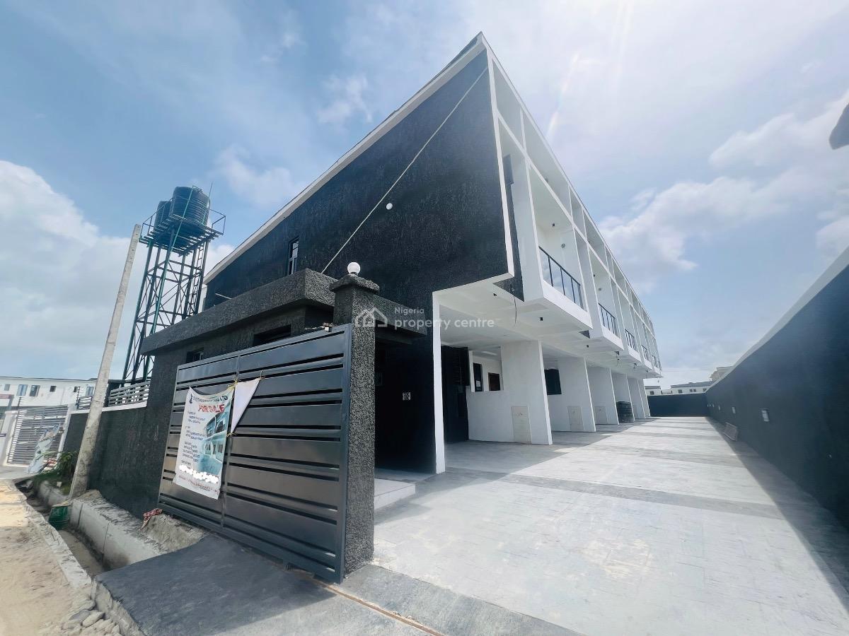 Premium 3 Bedroom Duplex with Bq and Inverter, General Paint Bus Stop By Lagos Business School Ajah, Ajah, Lagos, Terraced Duplex for Sale
