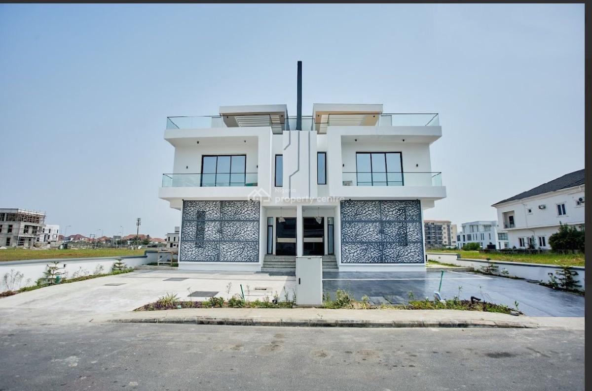 Well Built 5 Bedroom Semi Detached Duplex with Bq, Ikate, Lekki, Lagos, Semi-detached Duplex for Sale