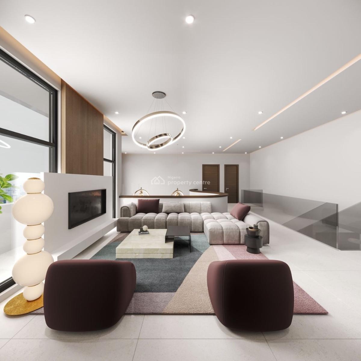 Capacious 4 Bedroom Maisonette Penthouse, Oniru, Victoria Island (vi), Lagos, Detached Duplex for Sale