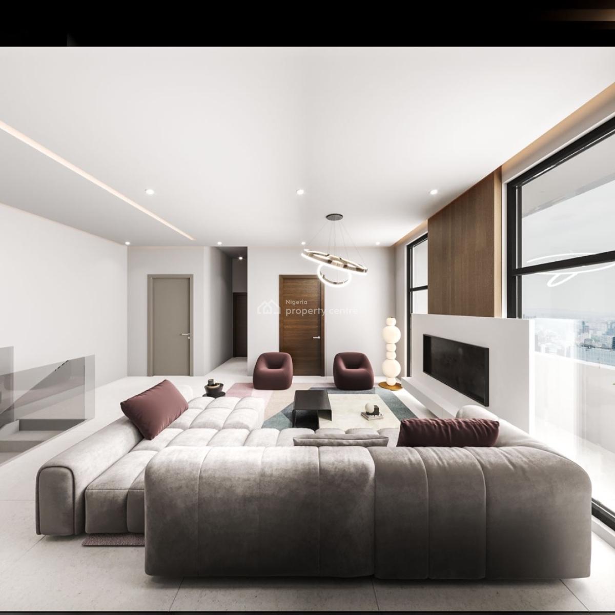 Capacious 4 Bedroom Maisonette Penthouse, Oniru, Victoria Island (vi), Lagos, Detached Duplex for Sale