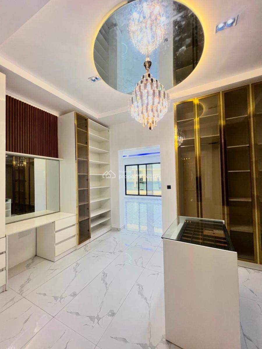 Ultra-luxury and Spacious 6-bedroom Fully Detached House with 2-room, Osapa London, Osapa, Lekki, Lagos, Detached Duplex for Sale