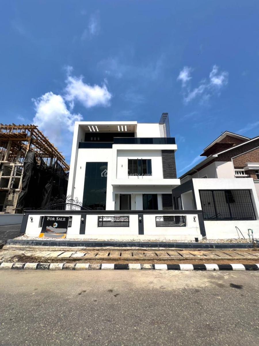 Ultra-luxury and Spacious 6-bedroom Fully Detached House with 2-room, Osapa London, Osapa, Lekki, Lagos, Detached Duplex for Sale