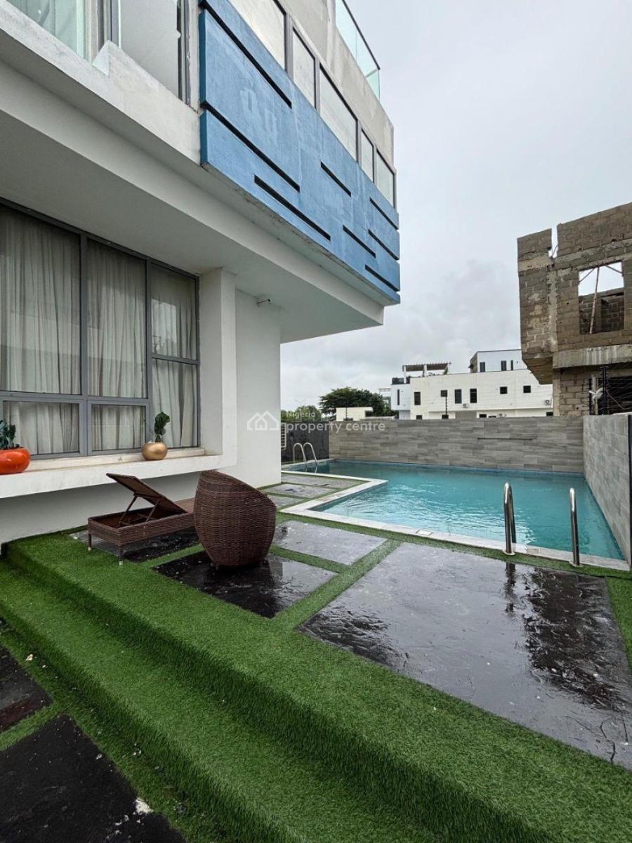 Luxury Waterfront 5-bedroom Fully Detached Duplex, Fully Furnished, Osapa London, Osapa, Lekki, Lagos, Detached Duplex for Sale