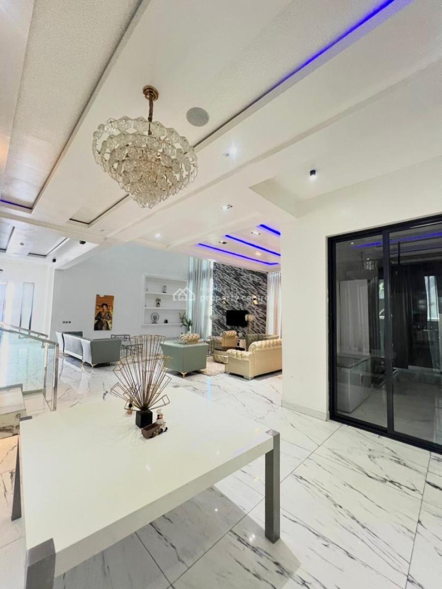 Spacious and Luxury 5-bedroom Fully Detached House with 2-room Bq, Osapa London, Osapa, Lekki, Lagos, Detached Duplex for Sale