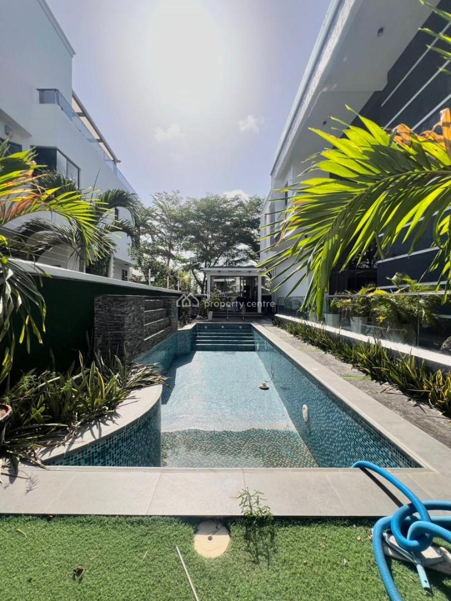 Spacious and Luxury 5-bedroom Fully Detached House with 2-room Bq, Osapa London, Osapa, Lekki, Lagos, Detached Duplex for Sale