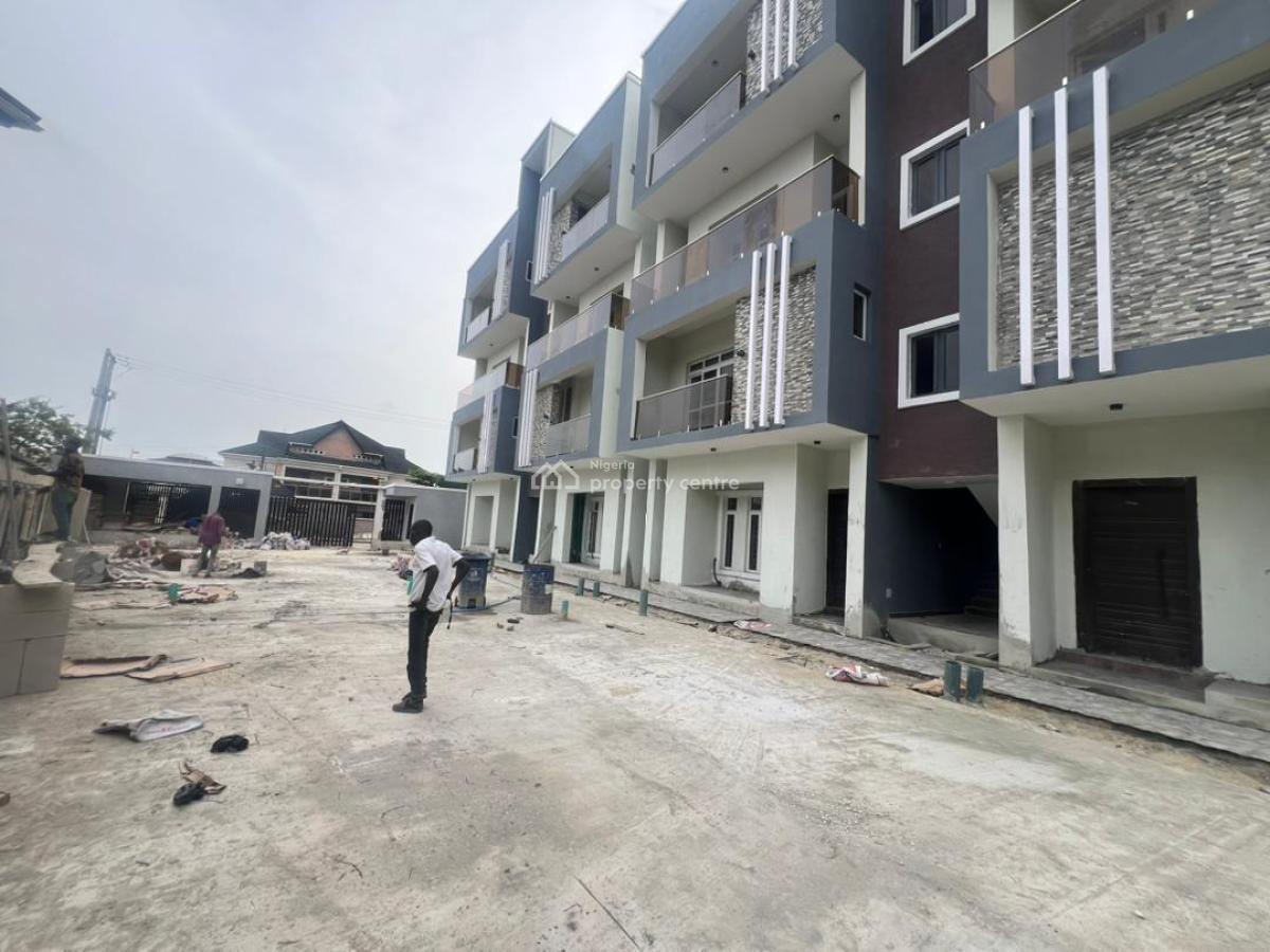Newly Built 3 Bedrooms Terrace  Duplex with Bq, Lekki Phase 1, Lekki, Lagos, Terraced Duplex for Sale