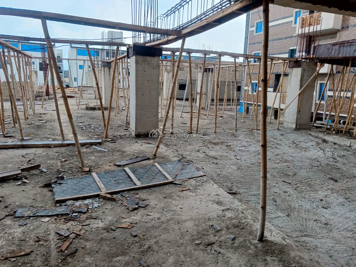 Brand New Luxury 3 Bedrooms Apartment..top Floor. Construction Ongoing, a New Estate,by Babana Apartments, Alpha Beach, New-road Bustop, Igbo Efon, Lekki, Lagos, Flat / Apartment for Sale