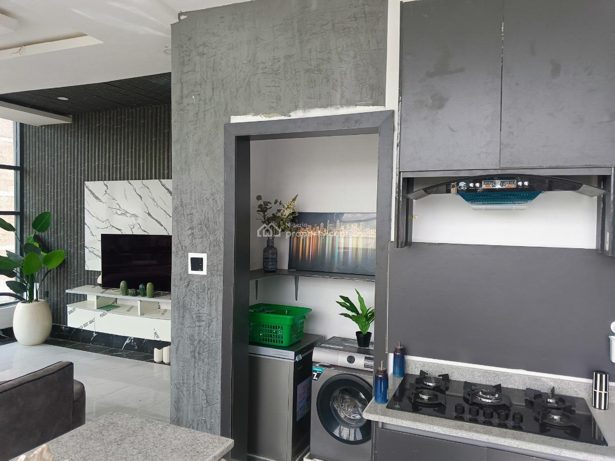 Brand New Luxury 3 Bedrooms Apartment..top Floor. Construction Ongoing, a New Estate,by Babana Apartments, Alpha Beach, New-road Bustop, Igbo Efon, Lekki, Lagos, Flat / Apartment for Sale