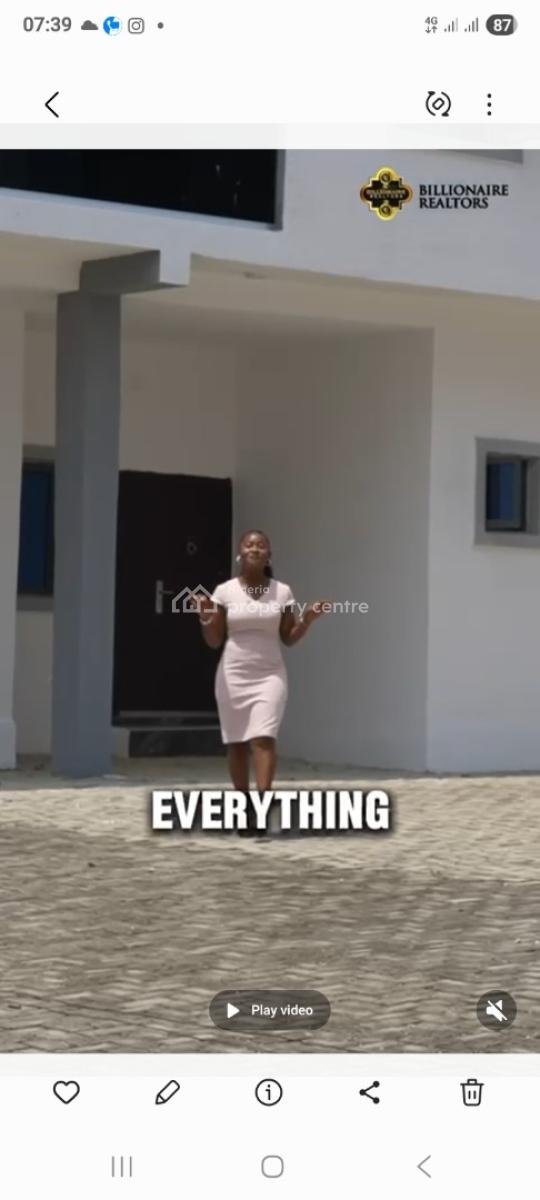 4 Bedroom Terrace Duplex, Monastery Road, Sangotedo, Ajah, Lagos, Terraced Duplex for Sale