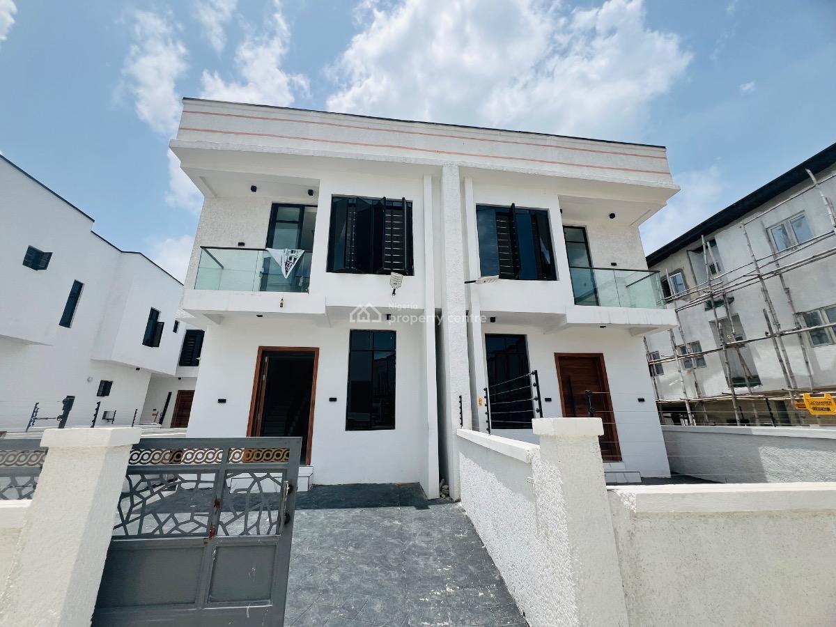 4bedroom Semi Detached Duplex with Bq, Ikota, Lekki, Lagos, Semi-detached Duplex for Rent