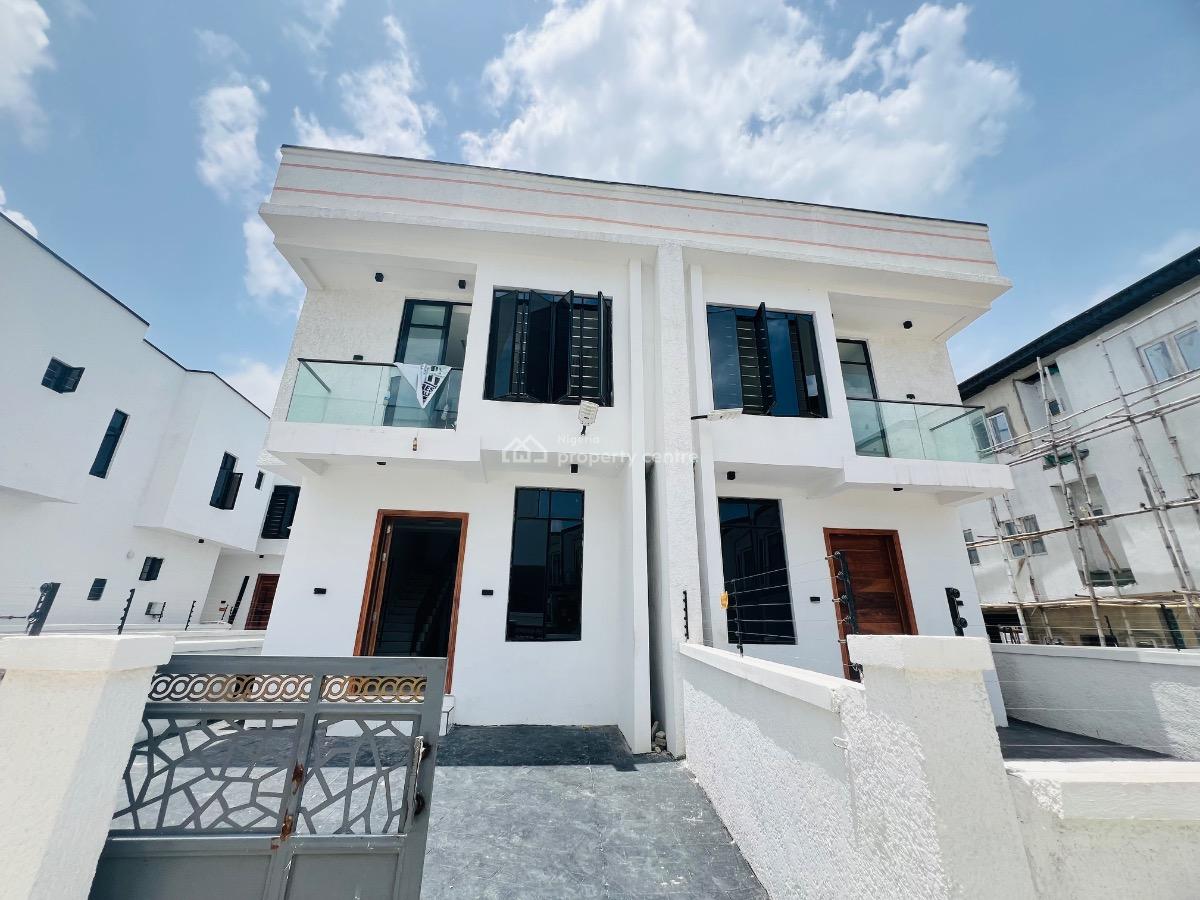 4bedroom Semi Detached Duplex with Bq, Ikota, Lekki, Lagos, Semi-detached Duplex for Rent