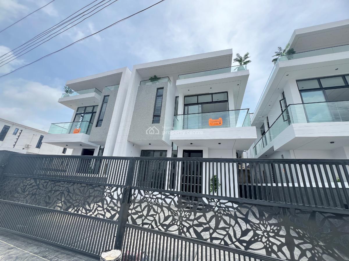 4bedroom Semi Detached Duplex with Bq, Ikota, Lekki, Lagos, Semi-detached Duplex for Sale