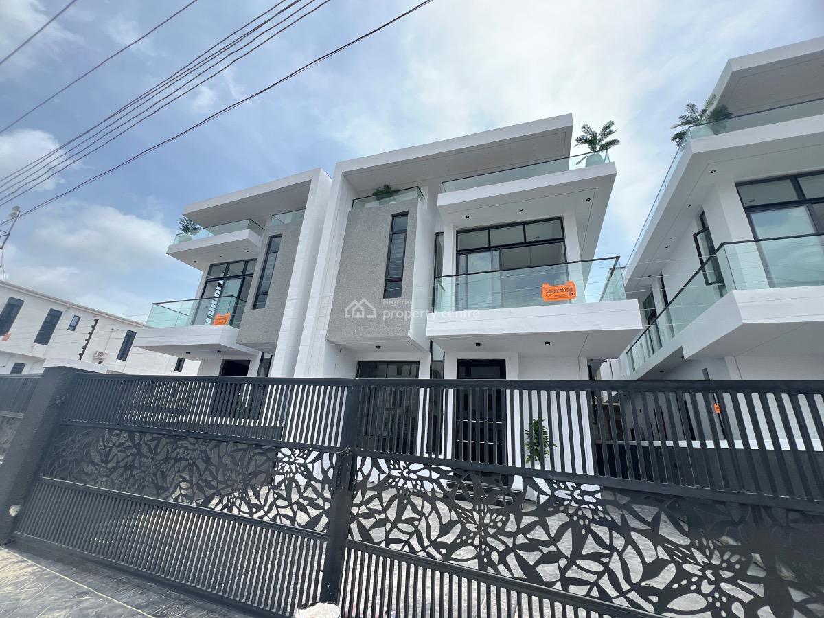 4bedroom Semi Detached Duplex with Bq, Ikota, Lekki, Lagos, Semi-detached Duplex for Sale