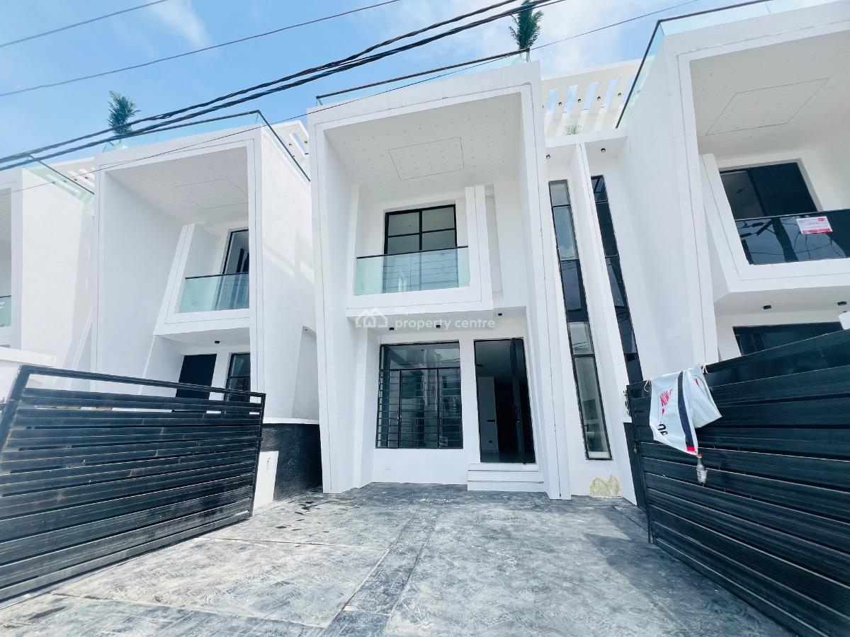 4bedroom Semi Detached Duplex with Bq, Ikota, Lekki, Lagos, Semi-detached Duplex for Sale