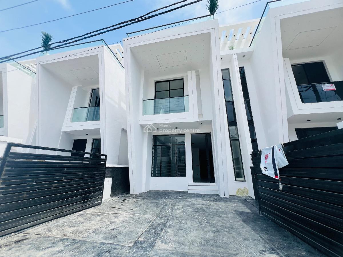 4bedroom Semi Detached Duplex with Bq, Ikota, Lekki, Lagos, Semi-detached Duplex for Sale