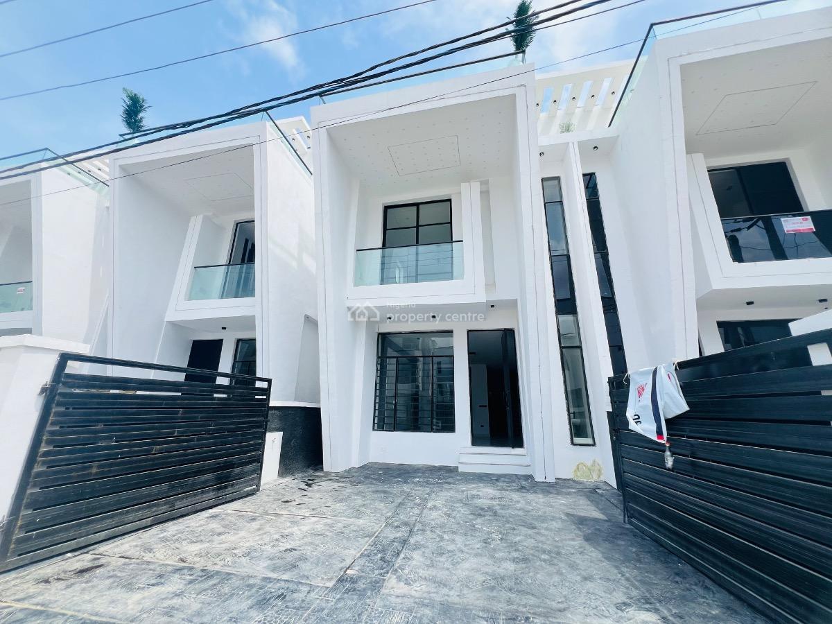 4bedroom Semi Detached Duplex with Bq, Ikota, Lekki, Lagos, Semi-detached Duplex for Sale