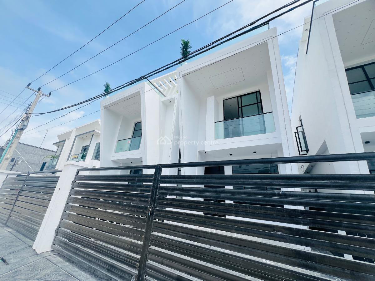 4bedroom Semi Detached Duplex with Bq, Ikota, Lekki, Lagos, Semi-detached Duplex for Sale