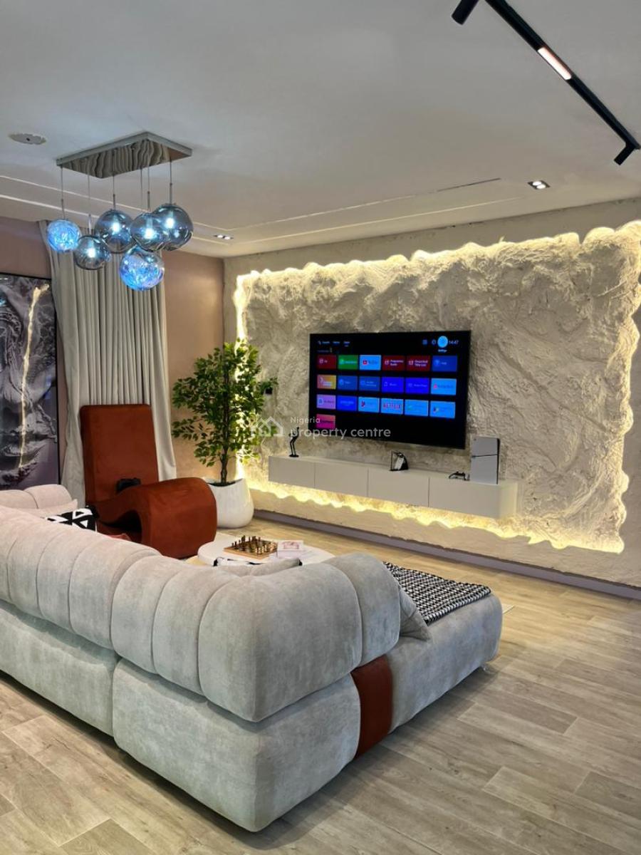 Luxury 2 Bedroom Apartment with Housekeeping and Wine Bar, Swimming Pool, Gym,ps5, 24hrs Power Supply and Security, Ikate, Lekki, Lagos, Flat / Apartment Short Let