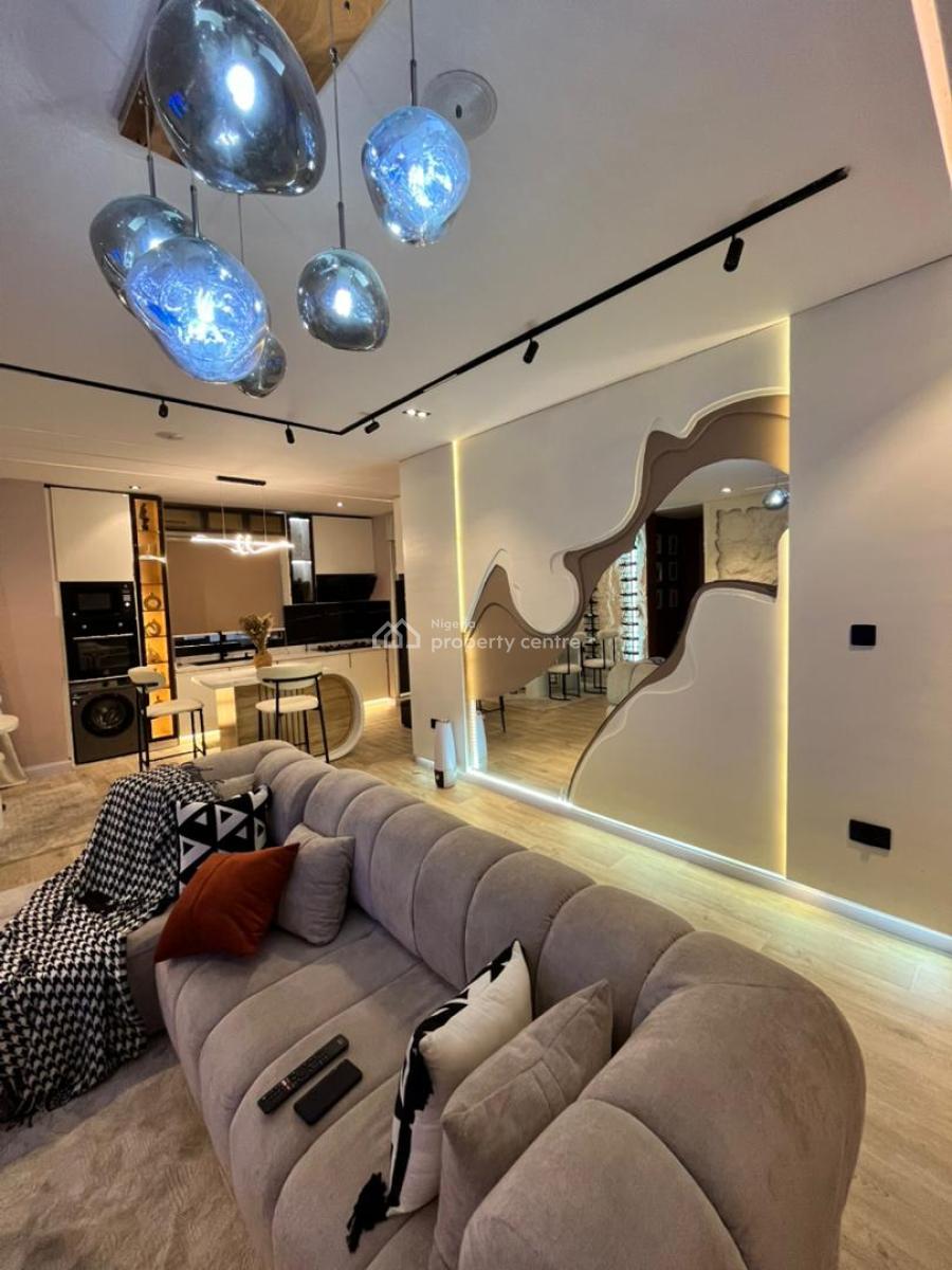 Luxury 2 Bedroom Apartment with Housekeeping and Wine Bar, Swimming Pool, Gym,ps5, 24hrs Power Supply and Security, Ikate, Lekki, Lagos, Flat / Apartment Short Let