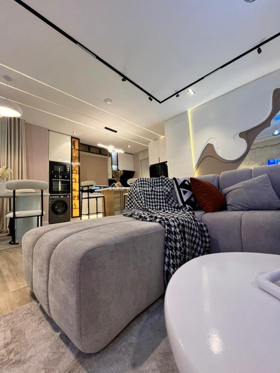 Luxury 2 Bedroom Apartment with Housekeeping and Wine Bar, Swimming Pool, Gym,ps5, 24hrs Power Supply and Security, Ikate, Lekki, Lagos, Flat / Apartment Short Let