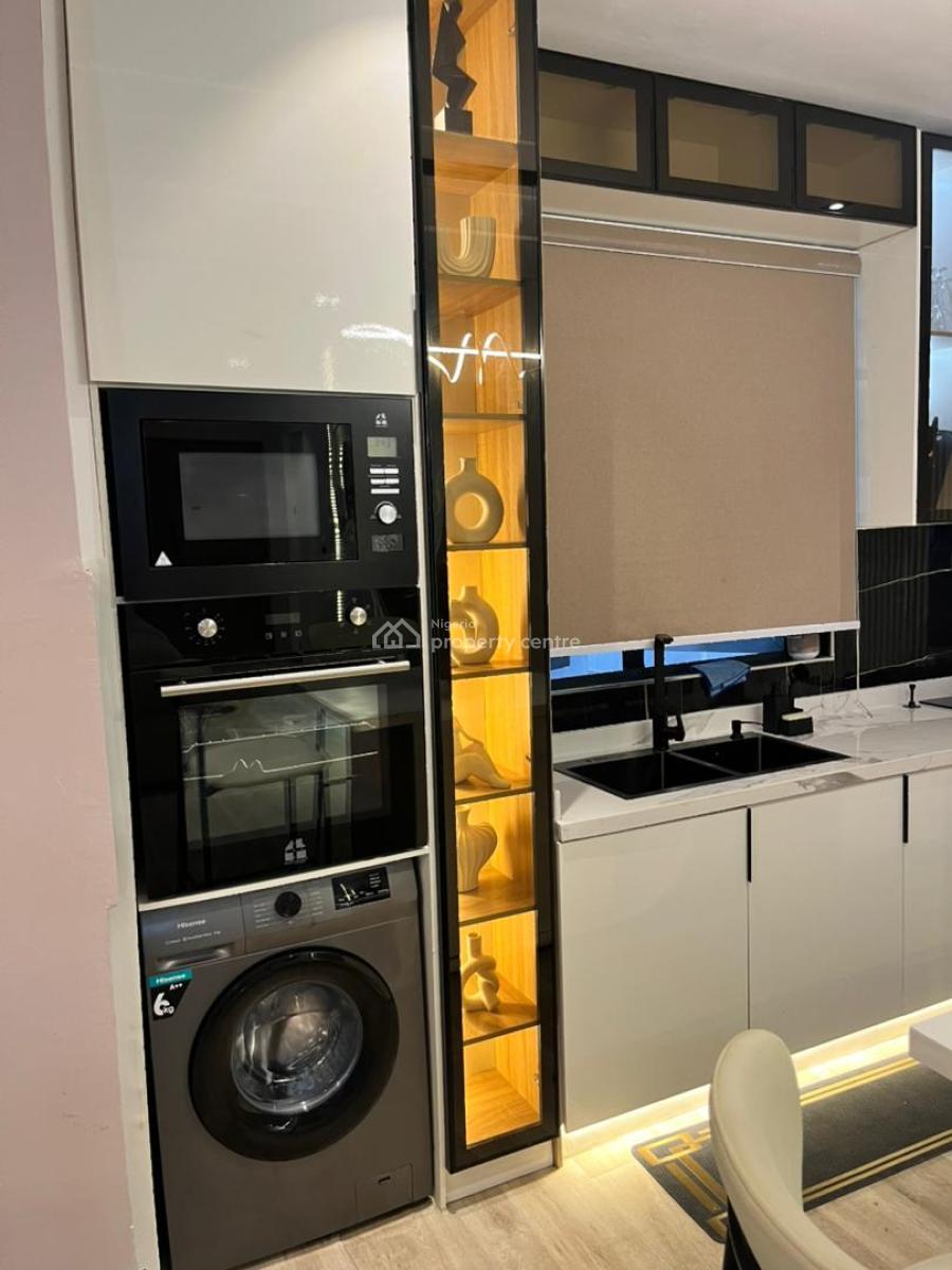 Luxury 2 Bedroom Apartment with Housekeeping and Wine Bar, Swimming Pool, Gym,ps5, 24hrs Power Supply and Security, Ikate, Lekki, Lagos, Flat / Apartment Short Let