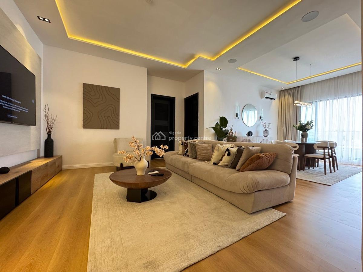 Luxury 2 Bedroom Apartment with Housekeeping and Gymnasium, Swimming Pool,mini Bar,inbuilt Speakers Balcony, Lekki Phase 1, Lekki, Lagos, Flat / Apartment Short Let