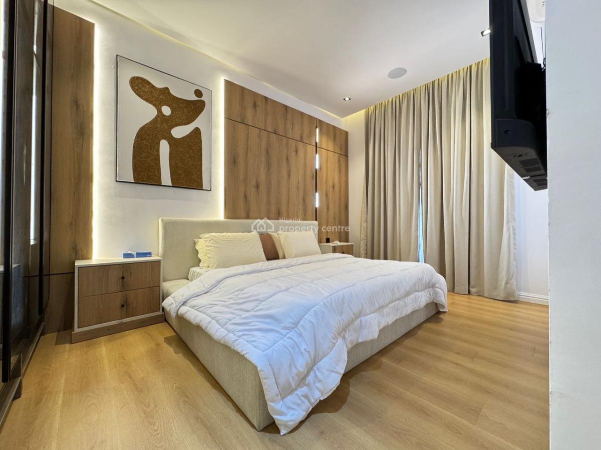 Luxury 2 Bedroom Apartment with Housekeeping and Gymnasium, Swimming Pool,mini Bar,inbuilt Speakers Balcony, Lekki Phase 1, Lekki, Lagos, Flat / Apartment Short Let