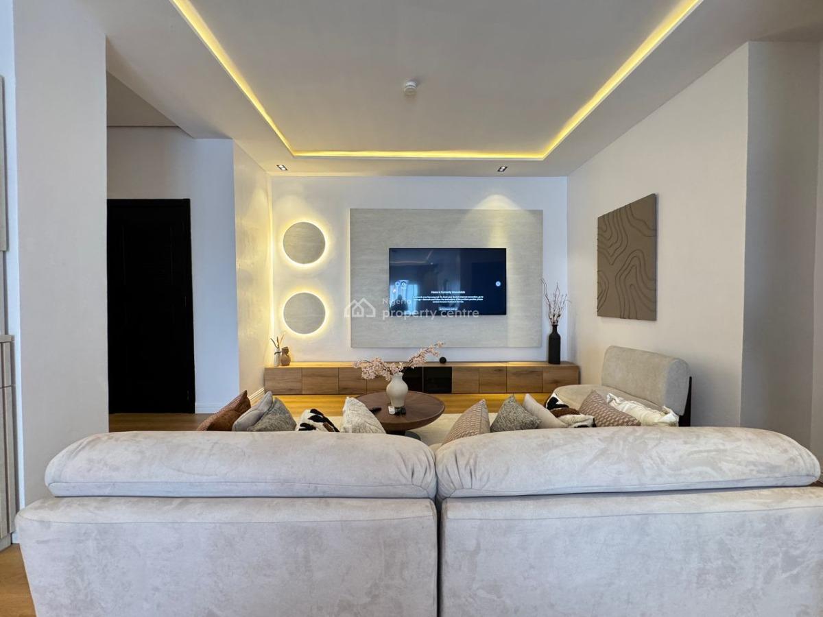 Luxury 2 Bedroom Apartment with Housekeeping and Gymnasium, Swimming Pool,mini Bar,inbuilt Speakers Balcony, Lekki Phase 1, Lekki, Lagos, Flat / Apartment Short Let