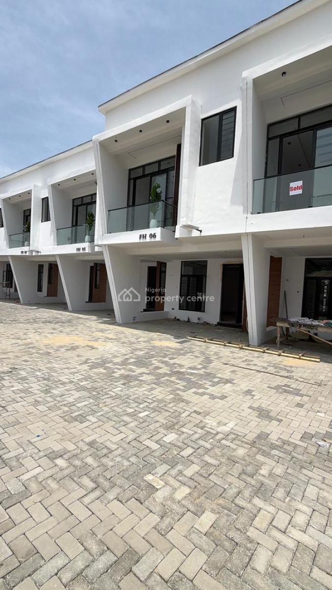 Luxury 3 Bedroom Terrace Duplex with Bq, Ikota, Lekki, Lagos, Terraced Duplex for Sale